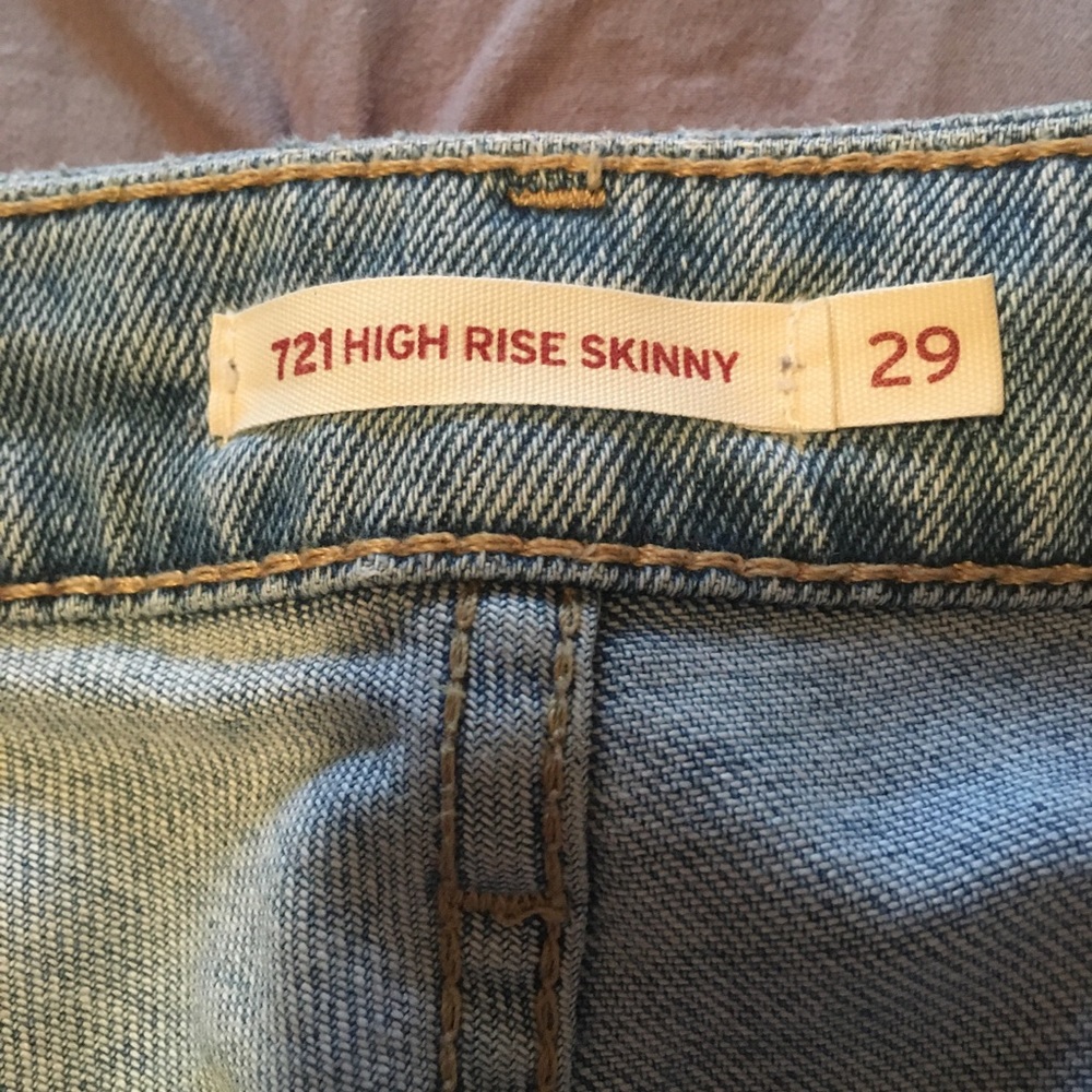 Levi High Rise Jeans - Picture 2 of 5